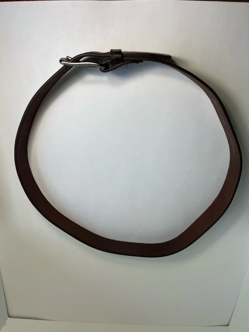 Justin Men's 44 Brown Bomber Western Work Belt C11745 Removable Buckle